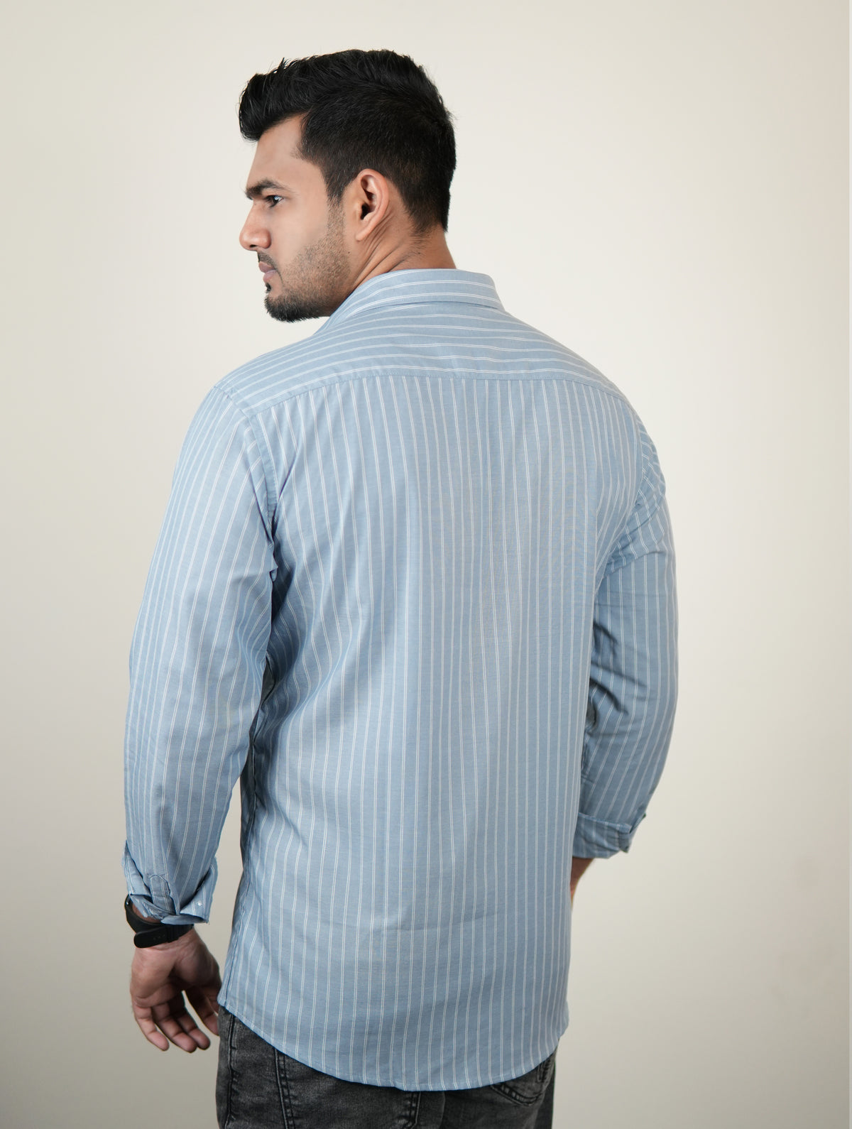Axeon Kensington Sky Stripe Shirt