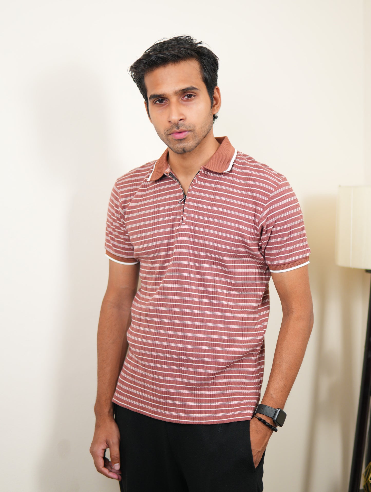 Axeon Sienna Stripe Polo