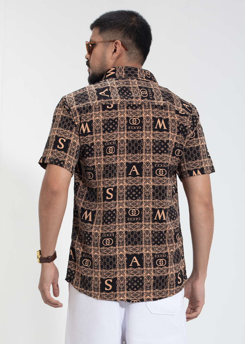 Multi Layer Casual Half-Sleeve Shirt