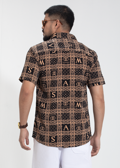 Multi Layer Casual Half-Sleeve Shirt