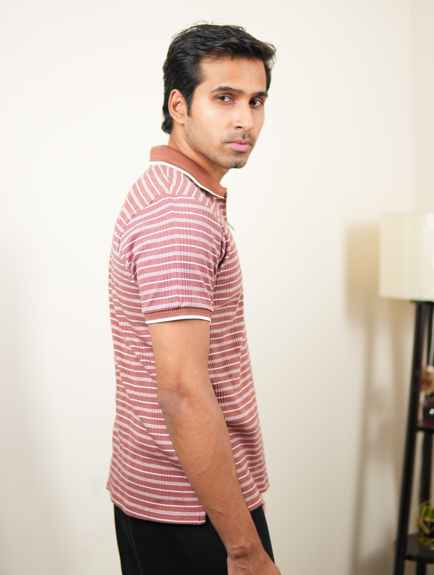 Axeon Sienna Stripe Polo