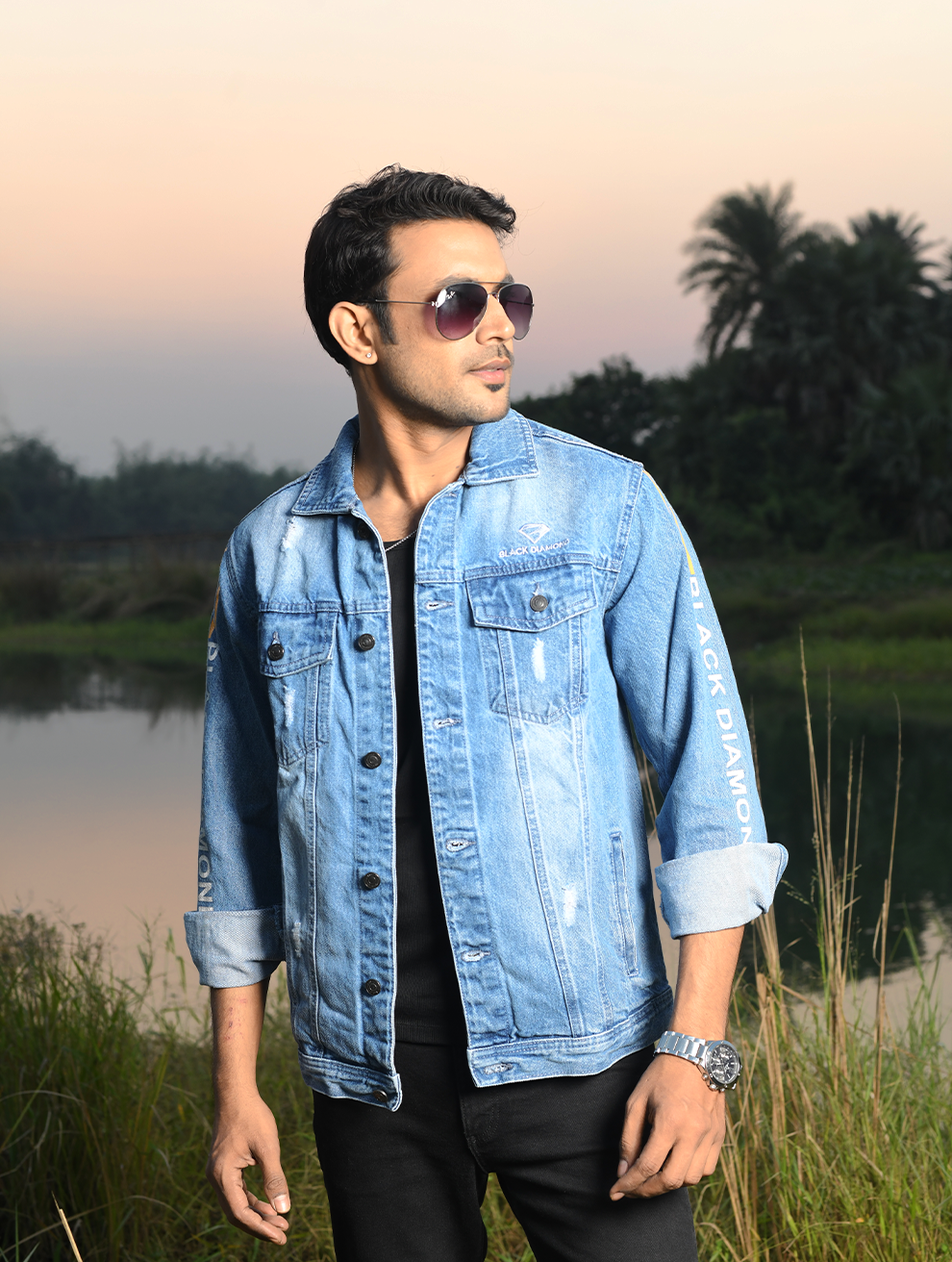 Denim Jacket – Light Blue (DJK-001)