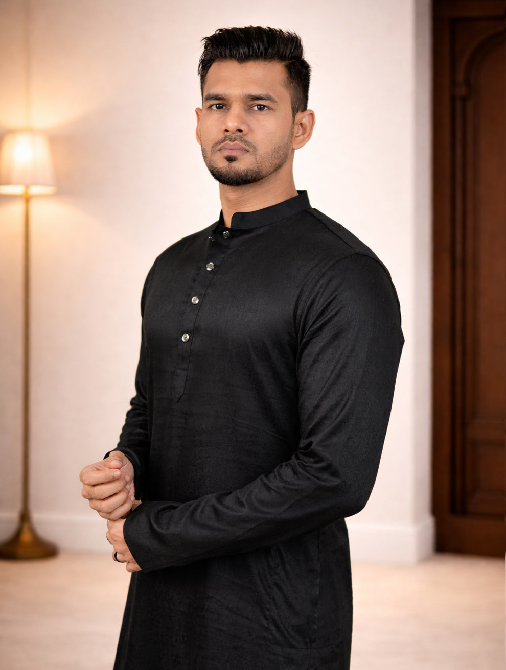 Noir Black Panjabi