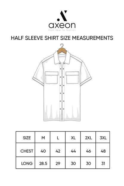 Savanna Swirl Half-Sleeve Printed Shirt