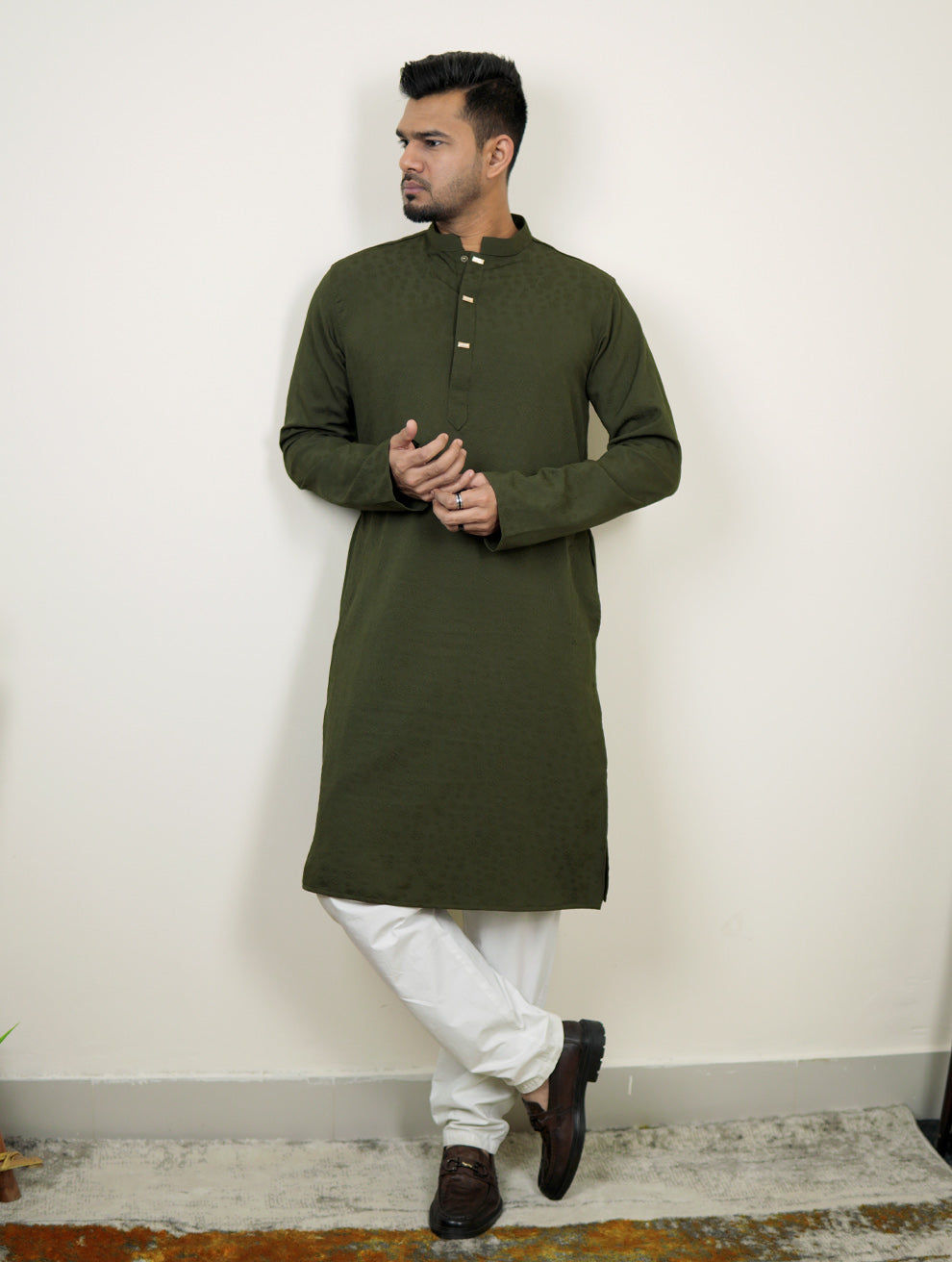 Emerald Green Panjabi