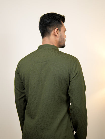 Emerald Green Panjabi