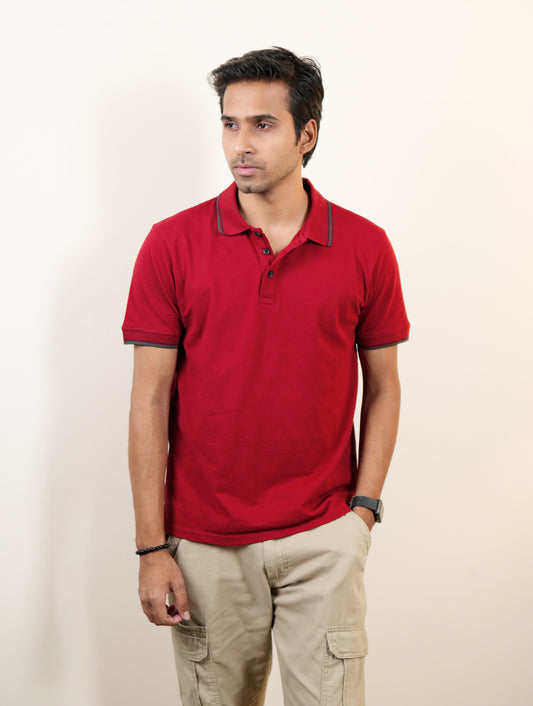 Axeon Cardinal Edge Polo