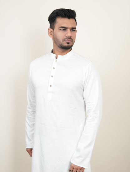 Halo White Panjabi