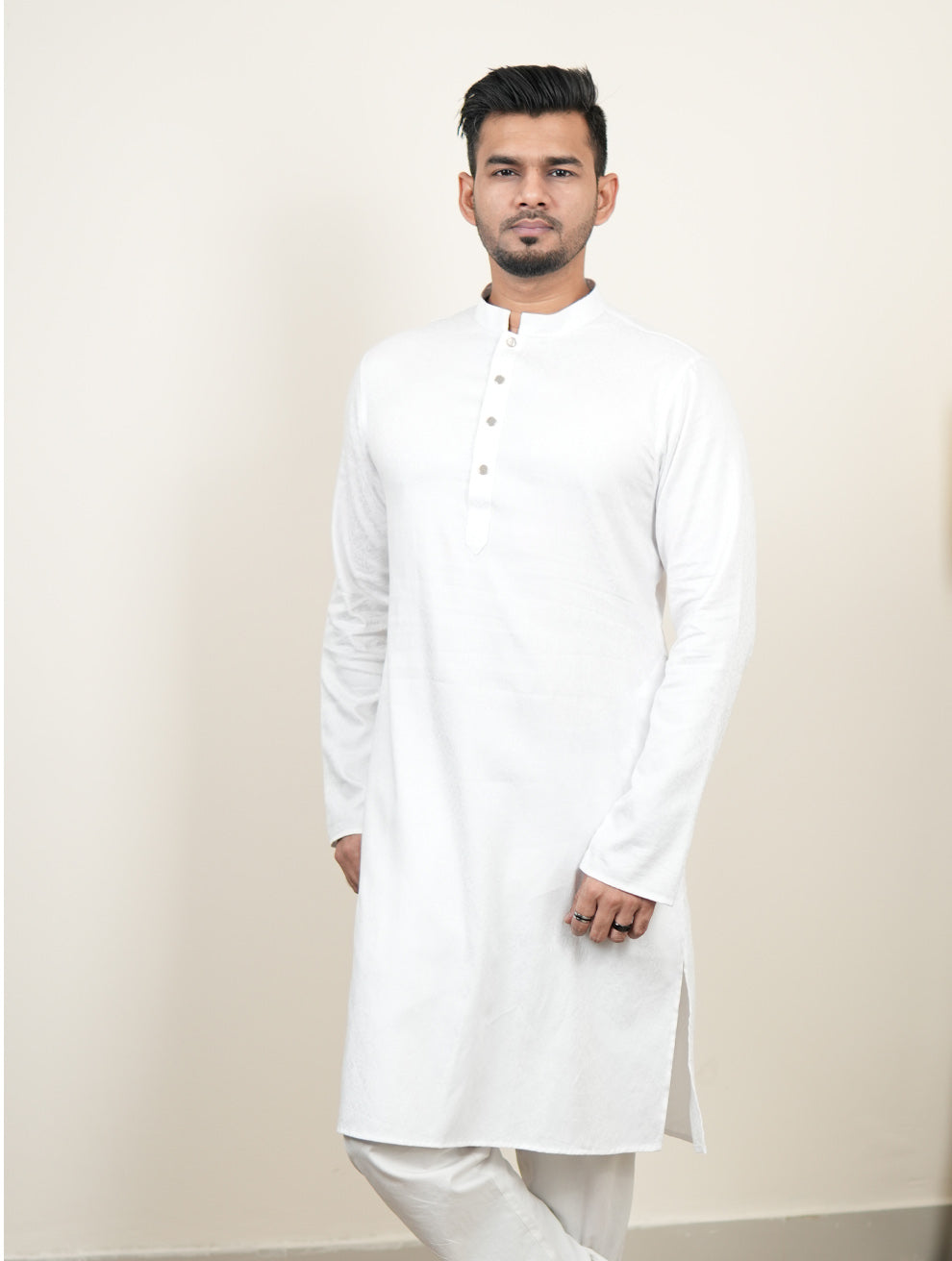 Halo White Panjabi