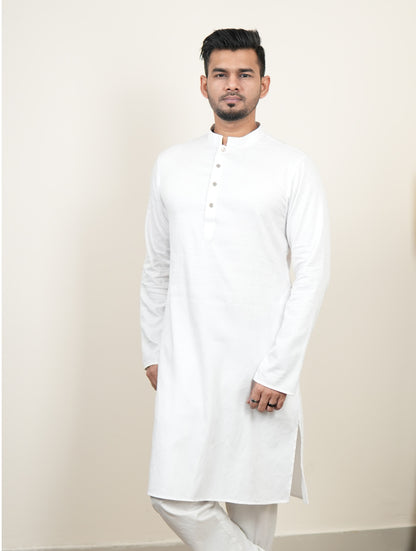 Halo White Panjabi