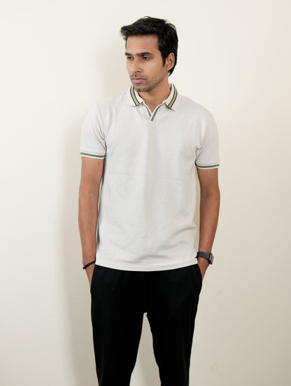 Axeon Ivory Crest Polo