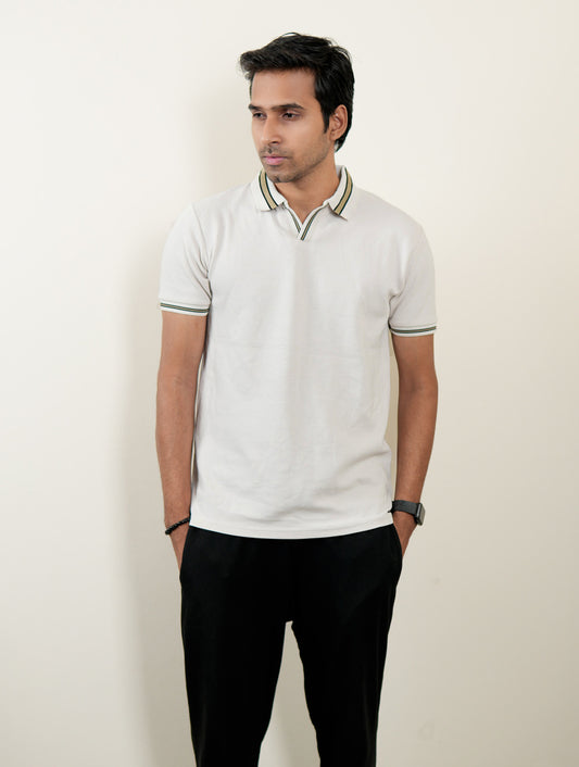 Axeon Ivory Crest Polo